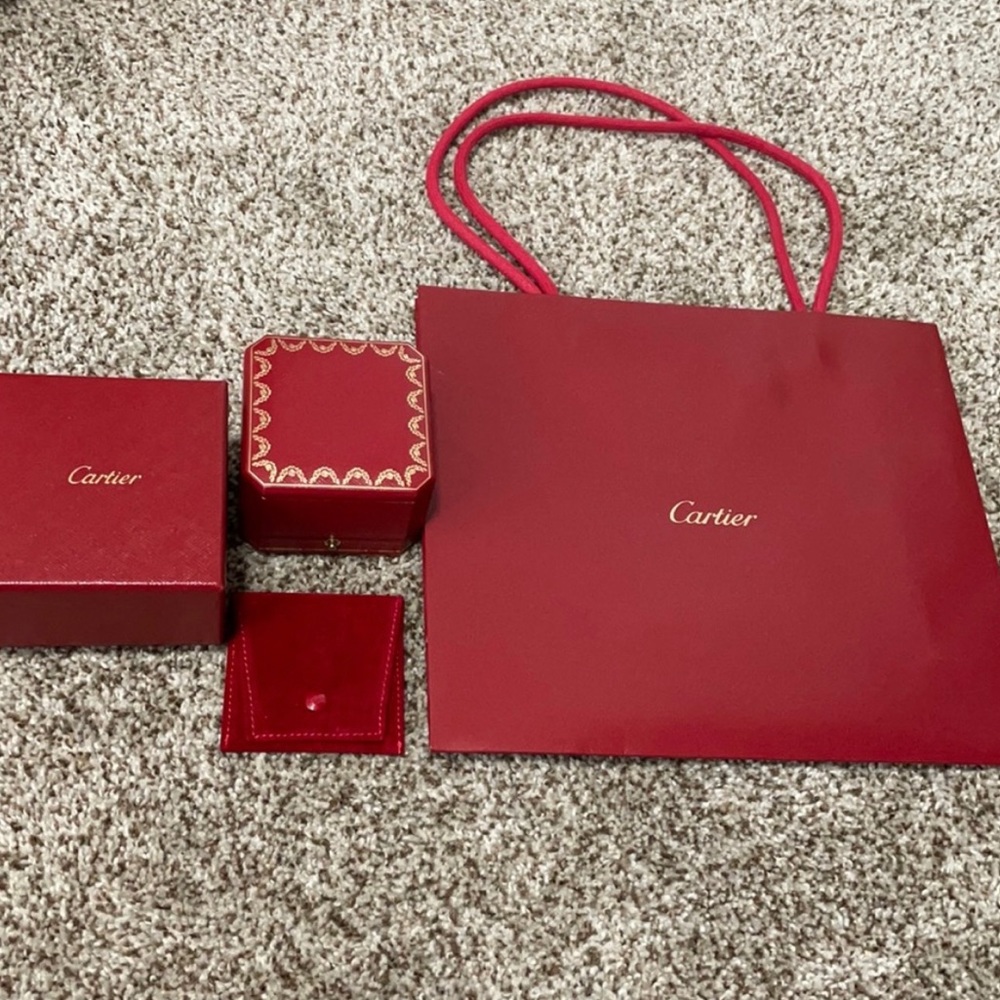 Ring box and paper bag ❤️